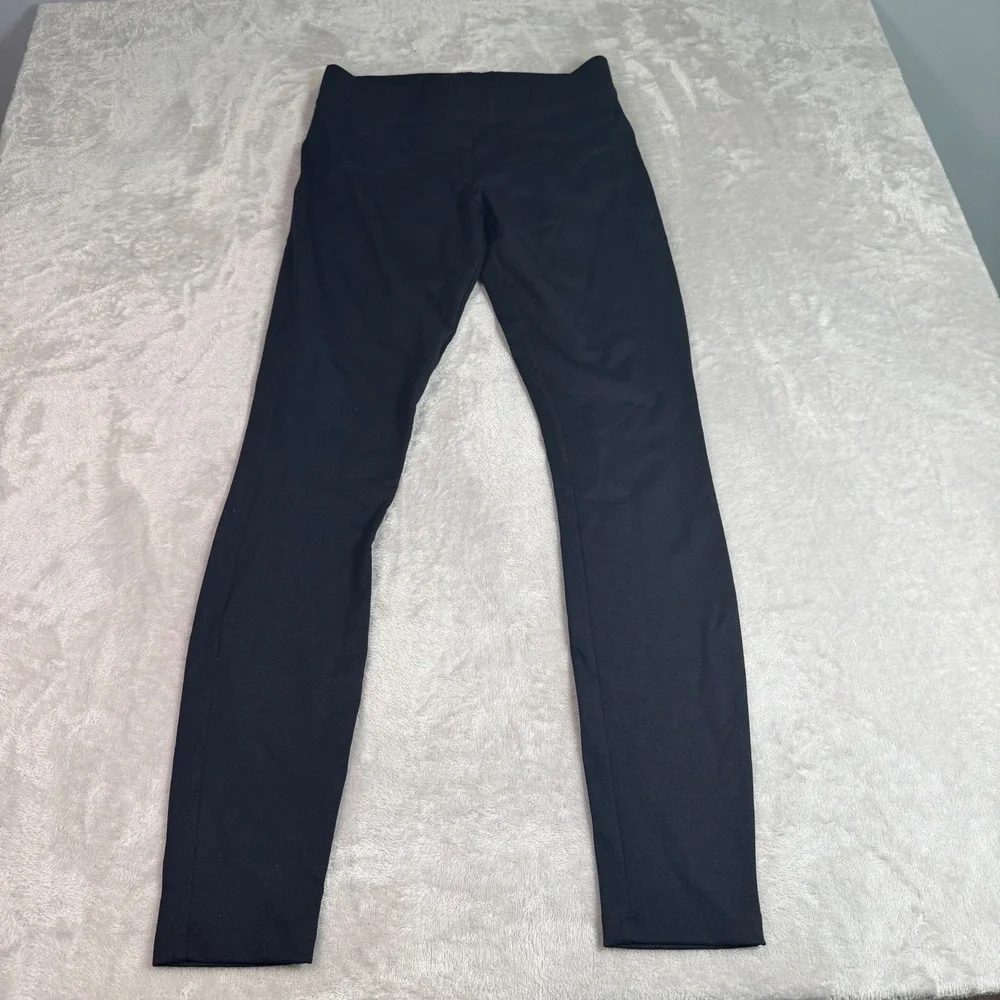 NWOT American Giant Ponte Slim Pant‎ 8 Tall Black Leggings Casual Athleisure